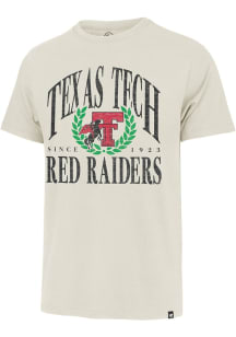 47 Texas Tech Red Raiders Ivory Pitchout Franklin Short Sleeve Fashion T Shirt