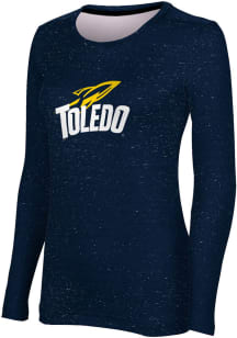 ProSphere Toledo Rockets Womens Navy Blue Heather LS Tee