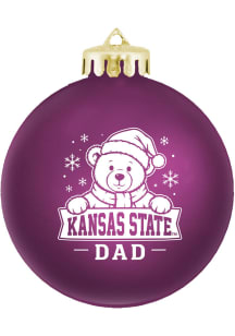 K-State Wildcats Alumni Ornament - Purple