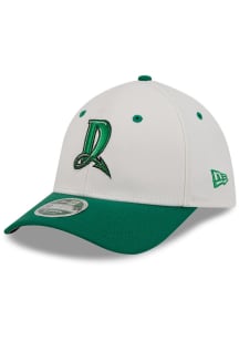 New Era Dayton Dragons Mens White 2026 MiLB Player Replica 39THIRTY M Crown Flex Hat