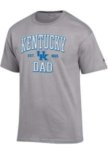 Champion Kentucky Wildcats Grey Est Date Dad Jersey Short Sleeve T Shirt