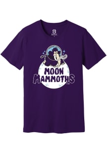 Summit Sportswear Erie SeaWolves Purple Moon Mammoth Theme Night 2025 Short Sleeve Fashion T Shirt