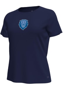 Under Armour Columbia College Cougars Womens Navy Blue Motion Short Sleeve T-Shirt