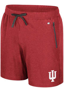 Colosseum Indiana Hoosiers Mens Crimson Leto Shorts