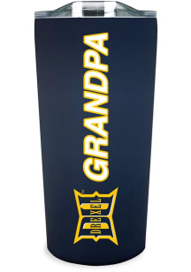 Drexel Dragons 18oz Grandpa Soft Touch Stainless Steel Tumbler - Navy Blue