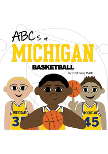 Michigan Wolverines ABCs of Michigan Mens Basketball Children's Book