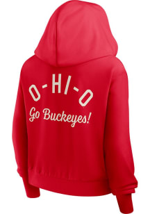 Nike Ohio State Buckeyes Womens Red Chill Long Sleeve Full Zip Jacket