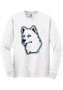 Summit Sportswear UConn Huskies White Alt Logo Long Sleeve T Shirt