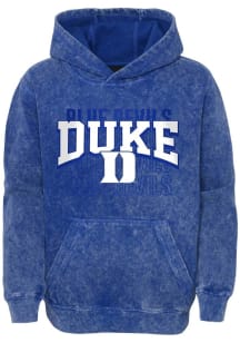 Duke Blue Devils Youth Blue Back to Back Long Sleeve Hoodie