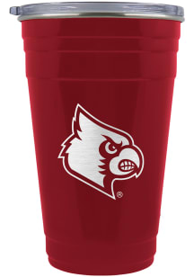 Louisville Cardinals 22oz Tailgater Tumbler Stainless Steel Tumbler - Red