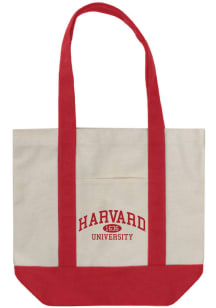 Harvard Crimson Maroon Mini Canvas Crest Tote