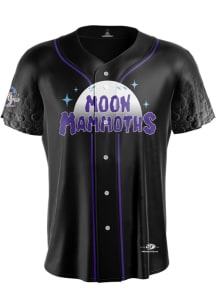 Erie SeaWolves Mens Replica Moon Mammoth Jersey - Black