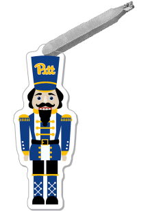 Pitt Panthers Nutcracker Ornament - Blue
