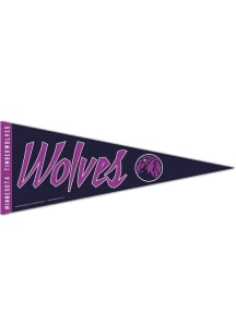 Minnesota Timberwolves 2025 City Edition 12x30 Pennant - Navy Blue