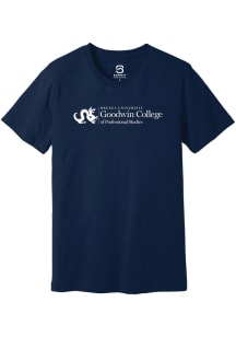 Summit Sportswear Drexel Dragons Navy Blue Goodwin College of Professional Studies Short Sleeve T..