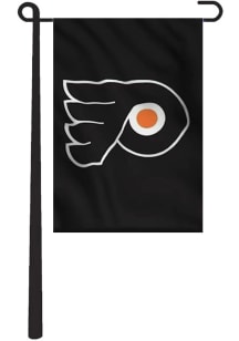Philadelphia Flyers 10.5x15 Black Garden Flag - Black