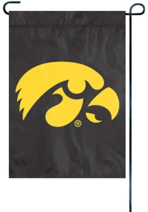 Iowa Hawkeyes 12x18 Garden Flag - Black