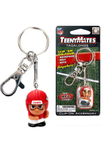 Kansas City Chiefs TeenyMates Keychain - Red