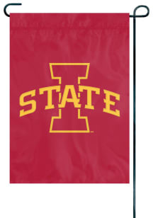 Iowa State Cyclones 12 x 18 Inch Garden Flag - Red