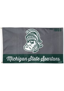 Michigan State Spartans Vault 3x5 Silk Screen Grommet Flag - Green