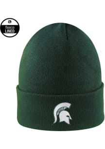 LogoFit Michigan State Spartans Green Southpole Mens Knit Hat
