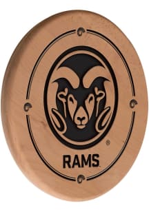 Colorado State Rams Laser Engraved Sign - Brown