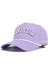 No Rivals K-State Wildcats Upside Down Wildcats Adjustable Hat - Lavender