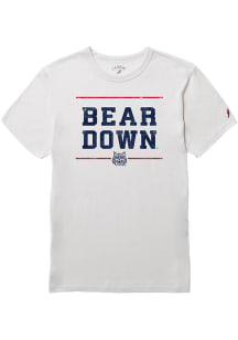 League Arizona Wildcats White Athletic Dept Victory Falls Short Sleeve T Shirt
