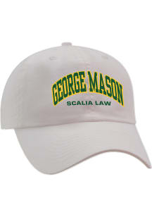 George Mason University Scalia Law School Largo Adjustable Hat - White