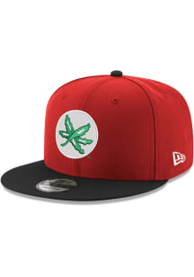 New Era Ohio State Buckeyes Red 9FIFTY Mens Snapback Hat