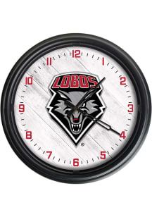 New Mexico Lobos Outdoor LED Wall Clock