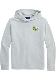 Vineyard Vines George Mason University Mens Grey Calmwater Long Sleeve Hoodie