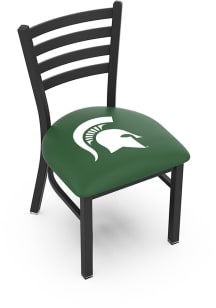 Michigan State Spartans Stationary Black Wrinkle Finish Pub Stool - Black