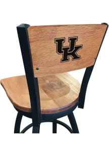 Kentucky Wildcats Maple Seat Maple Back Swivel Pub Stool - Brown