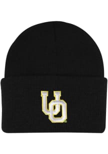 LogoFit Oregon Ducks North Pole Baby Knit Hat - Black