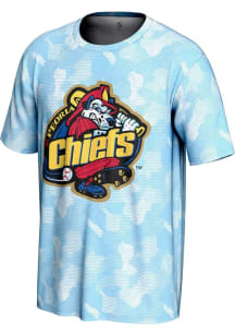 ProSphere Peoria Chiefs Light Blue CAMO Short Sleeve T Shirt
