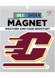 Central Michigan Chippewas 6in Main Mark Magnet