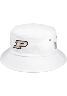 LogoFit Purdue Boilermakers White Daytona Mens Bucket Hat