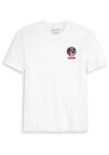 Class Trip Wisconsin Badgers White Grateful Dead Skull Number One Design Short Sleeve T Shirt