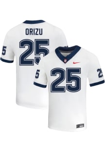 Odera Orizu  Nike UConn Huskies White NIL Name And Number Football Jersey