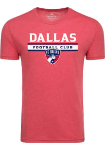 FC Dallas Red Bar Short Sleeve Fashion T Shirt