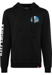 Sporting Kansas City Mens Black Throwback Sleeve Hit Blake Fashion Hood