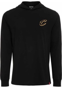 Cleveland Cavaliers Mens Black Logo Solano Long Sleeve Hoodie