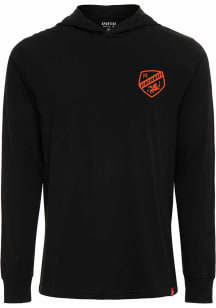 FC Cincinnati Mens Black Logo Solano Long Sleeve Hoodie
