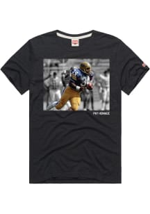 Craig Heyward Pitt Panthers Black Craig Ironhead Heyward Football Pay Homage Short Sleeve Fashion..
