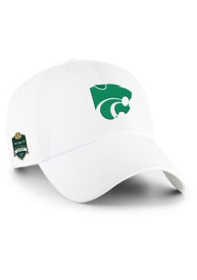 47 K-State Wildcats Aer Lingus Clean Up Adjustable Hat - White