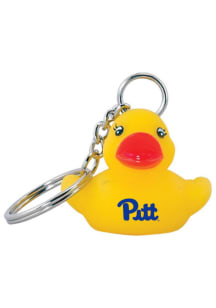 Pitt Panthers Rubber Duck Keychain - Blue