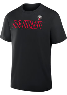 DC United Black Team First Legacy Short Sleeve T Shirt