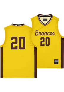 Janis Jünemann  Campus Ink Western Michigan Broncos Youth NIL Gold Basketball Jersey