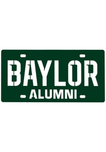 Baylor Bears Green Front Car Accessory License Plate